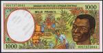 Камерун 1000 франков 1999г. P.202E.f - UNC