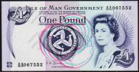 Банкнота Остров Мэн 1 фунт 1983 года. P.40с - UNC