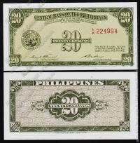 Филиппины 20 центаво 1949г. P.130в - UNC