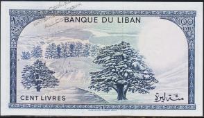 Ливан 100 ливров 1978г. P.66в(5) - UNC - Ливан 100 ливров 1978г. P.66в(5) - UNC
