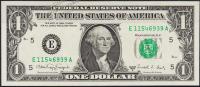 США 1 доллар 1988A Р.480в - UNC "E" E-A