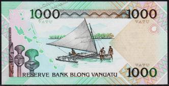 Банкнота Вануату 1000 вату 2006 года. P.11 UNC  - Банкнота Вануату 1000 вату 2006 года. P.11 UNC 