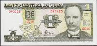 Куба 1 песо 2003г. P.125 АUNC
