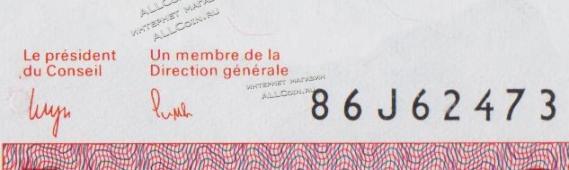 Швейцария 10 франков 1986г. P.53f(55) - UNC - Швейцария 10 франков 1986г. P.53f(55) - UNC