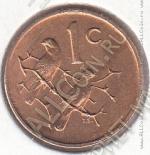 19-75 Южная Африка 1 цент 1979г. КМ # 98 бронза 3,0гр. 19мм
