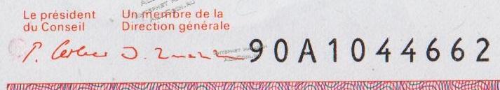 Швейцария 10 франков 1990г. P.53h(63-15мм) - UNC - Швейцария 10 франков 1990г. P.53h(63-15мм) - UNC