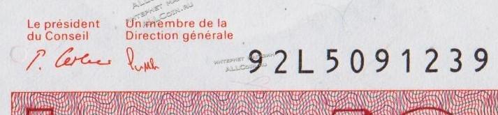 Швейцария 10 франков 1992г. P.53k(61) - UNC - Швейцария 10 франков 1992г. P.53k(61) - UNC