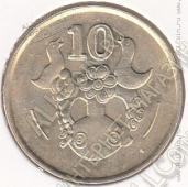 34-96 Кипр 10 центов 1988г. КМ # 56.2 никель-латунь 5,5гр. 24,5мм - 34-96 Кипр 10 центов 1988г. КМ # 56.2 никель-латунь 5,5гр. 24,5мм