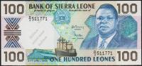Сьерра-Леоне 100 леоне 1988г. P.18а - UNC