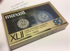 Аудио Кассета MAXELL XL II 90 TYPE II 1987 год. / Япония / - Аудио Кассета MAXELL XL II 90 TYPE II 1987 год. / Япония /