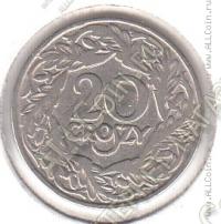 6-167 Польша 20 грошей 1923 г. Y# 12 Никель 3,0 гр. 20,0 мм.