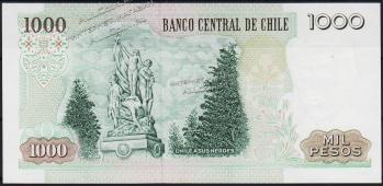 Чили 1000 песо 1993г. P.154е(3) - UNC - Чили 1000 песо 1993г. P.154е(3) - UNC