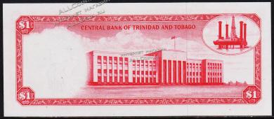 Тринидад и Тобаго 1 доллар 1964г. Р.26с - UNC- - Тринидад и Тобаго 1 доллар 1964г. Р.26с - UNC-