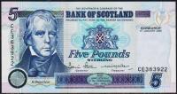 Шотландия 5 фунтов 2006г. P.119е - UNC