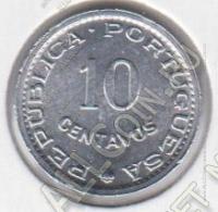  арт315 Сан-Томе и Принсипи 10 центаво 1971г. КМ#15a - UNC