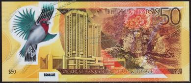 Тринидад и Тобаго 50 долларов 2014г. P.NEW - UNC - Тринидад и Тобаго 50 долларов 2014г. P.NEW - UNC