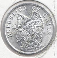 20-117 Чили 1 сентаво 1975г. КМ # 203 алюминий 2,0гр. 24,93мм