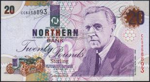 Ирландия Северная 20 фунтов 1999г. P.199в - UNC - Ирландия Северная 20 фунтов 1999г. P.199в - UNC