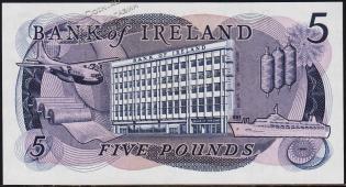 Ирландия Северная 5 фунтов 1971г. P.62а - UNC - Ирландия Северная 5 фунтов 1971г. P.62а - UNC