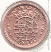 33-1 Ангола 20 сентаво 1962г. КМ # 78 бронза 18,2мм - 33-1 Ангола 20 сентаво 1962г. КМ # 78 бронза 18,2мм