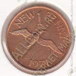 27-15 Гернси 1 новый пенни 1971г. КМ # 21 бронза 3,56гр. 20,32мм
