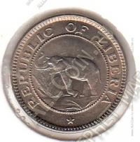 3-142 Либерия 1/2 цента 1941 г. KM# 10a UNC Медь-Никель 18 мм.