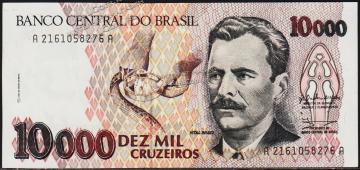 Бразилия 10000 крузейро 1991г. P.233а - UNC - Бразилия 10000 крузейро 1991г. P.233а - UNC