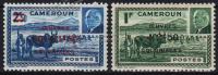 Камерун Французский 2 марки п/с 1944г. YVERT №263-264** MNH OG (10-30)