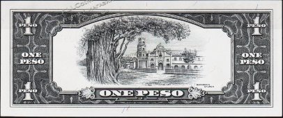 Банкнота Филиппины 1 песо 1949 года. Р.133g - UNC - Банкнота Филиппины 1 песо 1949 года. Р.133g - UNC