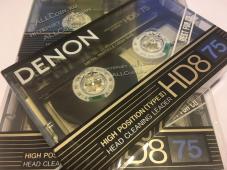 Аудио Кассета DENON HD8 75 TYPE II 1987 год. / Япония / - Аудио Кассета DENON HD8 75 TYPE II 1987 год. / Япония /