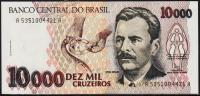 Бразилия 10000 крузейро 1992г. P.233в - UNC