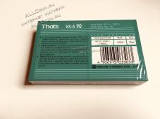 Аудио Кассета THAT’S VX-A 90 TYPE II 1993 год.  / Япония / - Аудио Кассета THAT’S VX-A 90 TYPE II 1993 год.  / Япония /