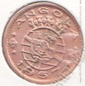 33-5 Ангола 50 сентаво 1957г. КМ # 75 бронза 4,0гр. 20мм - 33-5 Ангола 50 сентаво 1957г. КМ # 75 бронза 4,0гр. 20мм