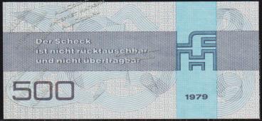 ГДР (Германия) 500 марок 1979г. P.FX 7 UNC  - ГДР (Германия) 500 марок 1979г. P.FX 7 UNC 