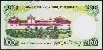 Бутан 100 нгултрум 2011г. P.32в - UNC - Бутан 100 нгултрум 2011г. P.32в - UNC