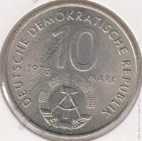 1-108 Германия 10 марок 1973А г. KM# 44 UNC  медно-никелевая 31,0мм