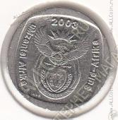 10-8 Южная Африка 1 рэнд 2003г. КМ # - 10-8 Южная Африка 1 рэнд 2003г. КМ #