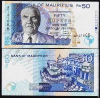 Маврикий 50 рупий 1998г. P.43 UNC