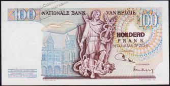 Бельгия 100 франков 16.11.1971г. Р.134в - UNC - Бельгия 100 франков 16.11.1971г. Р.134в - UNC