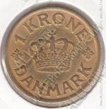 19-60 Дания 1 крона 1926г. КМ # 824.1 алюминий-бронза 6,5гр. 25,5мм