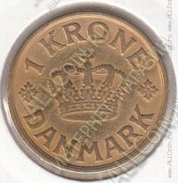 19-60 Дания 1 крона 1926г. КМ # 824.1 алюминий-бронза 6,5гр. 25,5мм