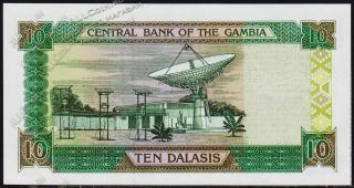 Гамбия 10 даласи 1996г. P.17 UNC - Гамбия 10 даласи 1996г. P.17 UNC