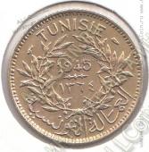 8-10 Тунис 1 франк 1945г. КМ # 247 алюминий-бронза 4,0гр. 23мм - 8-10 Тунис 1 франк 1945г. КМ # 247 алюминий-бронза 4,0гр. 23мм