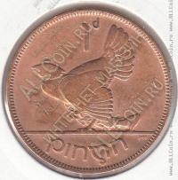 9-69 Ирландия 1 пенни 1928г. КМ # 3 бронза 9,45гр. 30,9мм