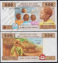 Габон (Центральная Африка) 500фр. 2002г. P.406A - UNC