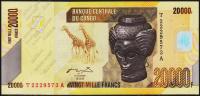 Конго 20.000 франков 2006(12г.) P.104 UNC