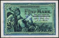 Германия 5 марок 1904г. P.8 UNC