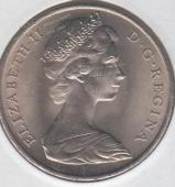 Монета Гибралтар 1 крона 1970 года. КМ#4 UNC (2-6) - Монета Гибралтар 1 крона 1970 года. КМ#4 UNC (2-6)