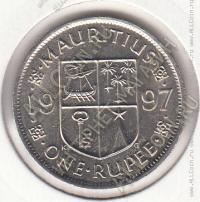 16-101 Маврикий 1 рупия 1997г. КМ # 55 медно-никелевая 7,5гр 26,6мм
