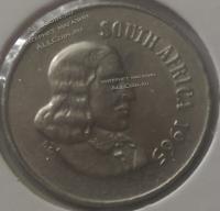 9-121 Южная Африка 10 центов 1965г. Медь Никель.